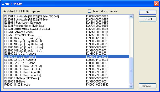 Advanced Settings Dialog 5: