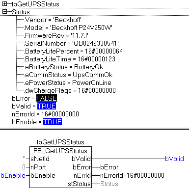 FUNCTION_BLOCK FB_GetUPSStatus 3: