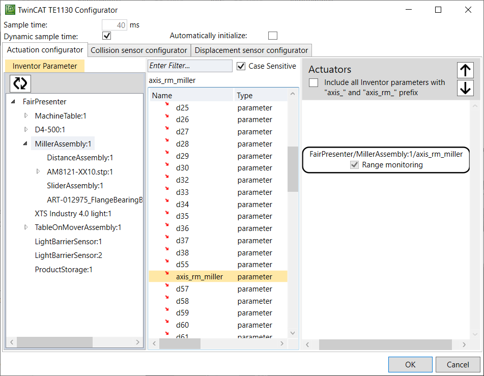 Configuring the TwinCAT 3 Interface for Inventor® 4: