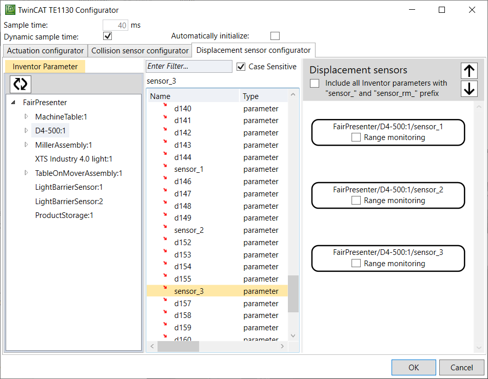 Configuring the TwinCAT 3 Interface for Inventor® 6: