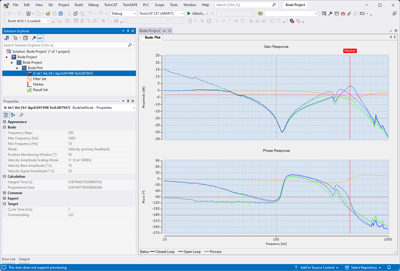 TwinCAT 3 Bode Plot - first steps 7: