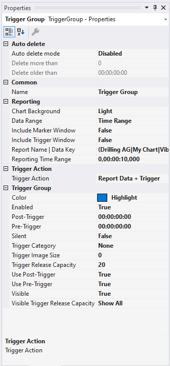 Reporting Collector + Trigger 1: