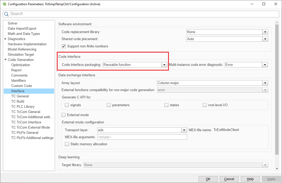 Parameterization of several module instances 1: