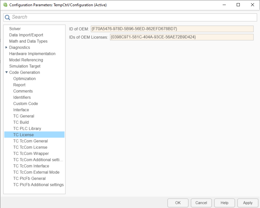 Creating a module with OEM license query 1: