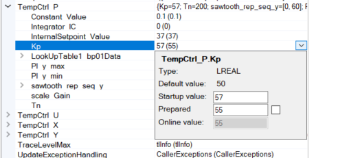 Parameterization of a module instance 7: