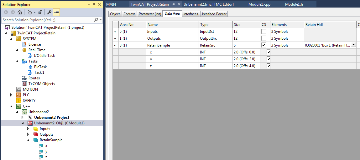 Retain data 6: