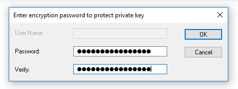 Creation of the Certificate Request file for TC0008 8: