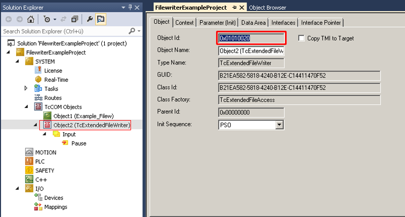Using the ToFile block 4: