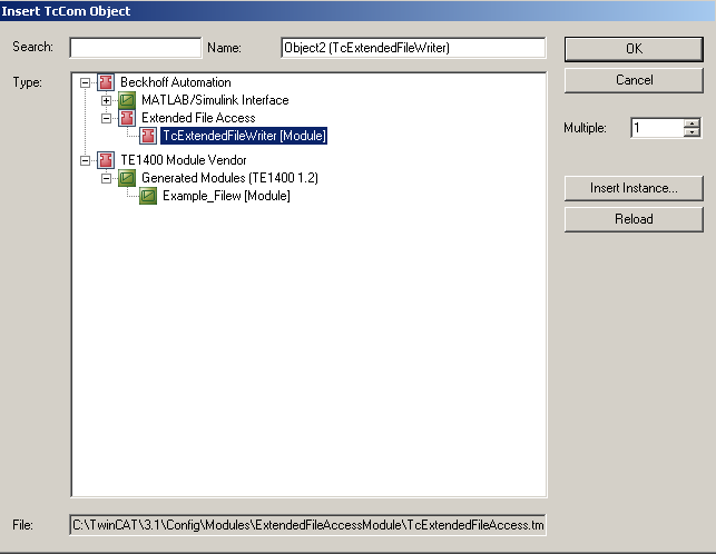 Using the ToFile block 3: