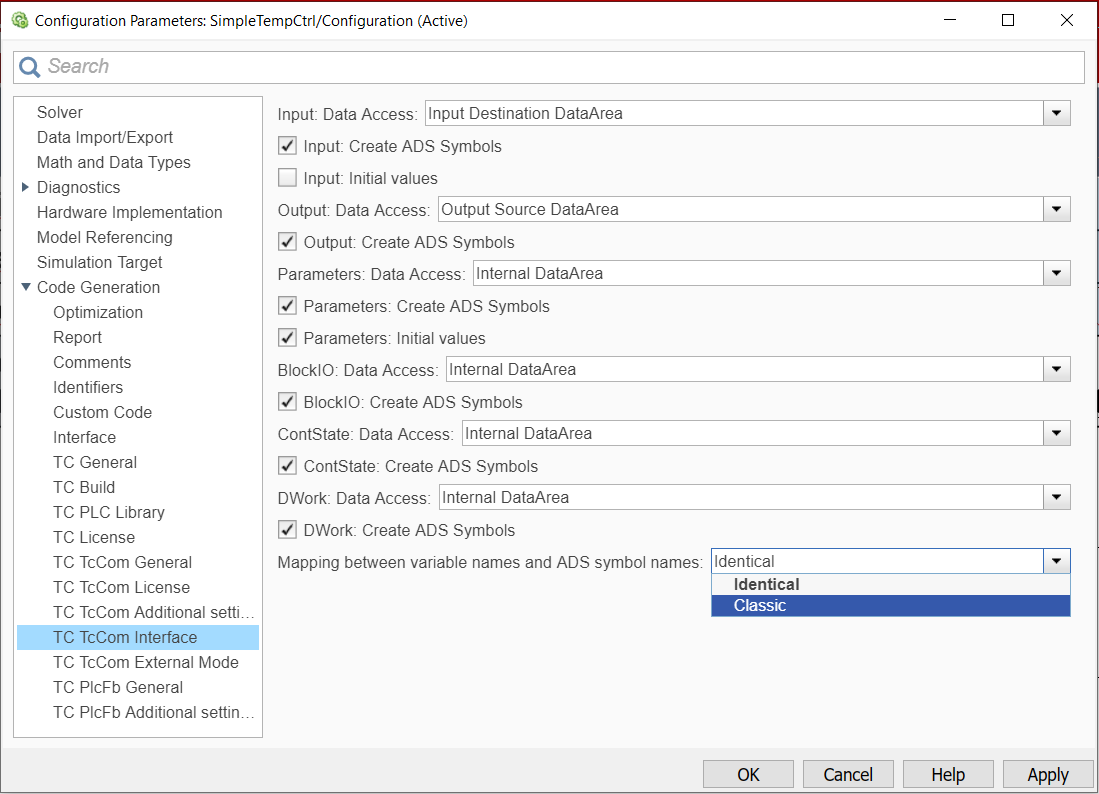 Mapping is lost with Reload TMI/TMC 1: