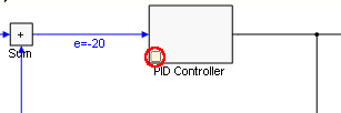 Module parameterization in the block diagram 1: