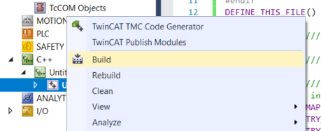 Build of a sample fails 1: