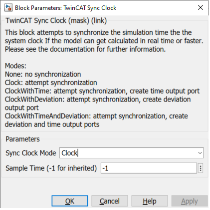 TwinCAT Sync Clock 2: