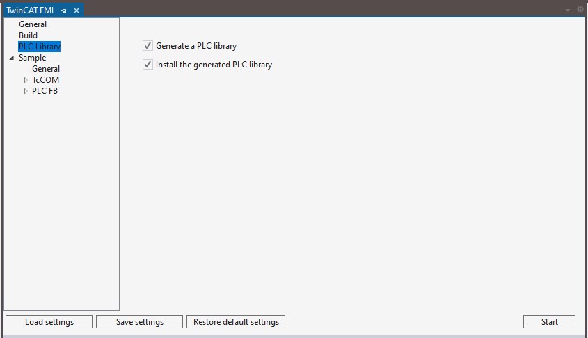 'PLC Library' tab 1: