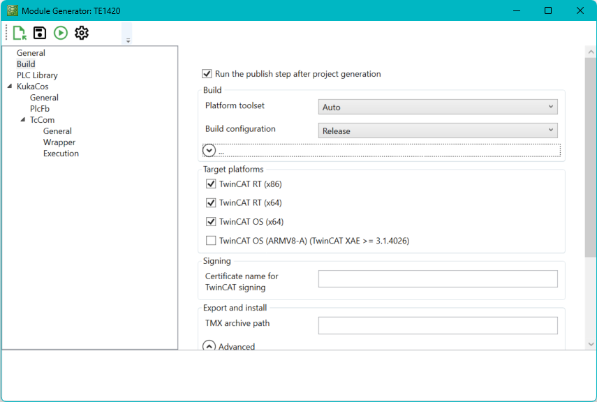 Creating TMX archives 1: