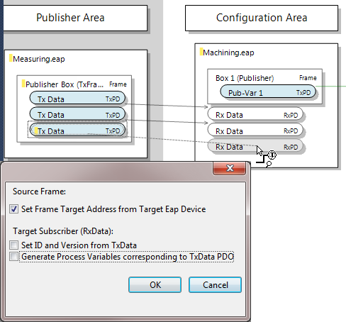 Interaction with the graphical user interface (GUI) 9: