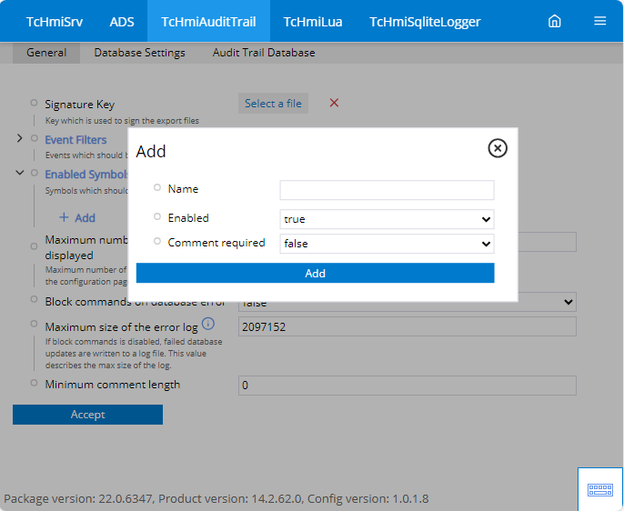 Adding symbols 2: