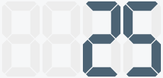 7-segment display 1: