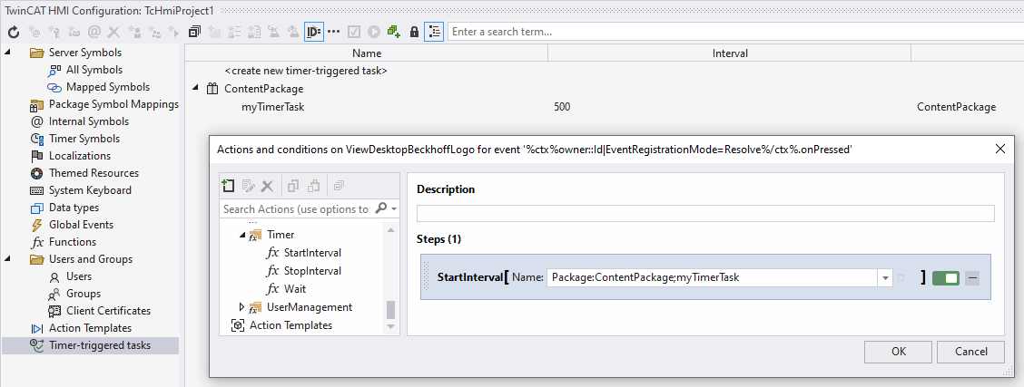Timer-triggered tasks 2: