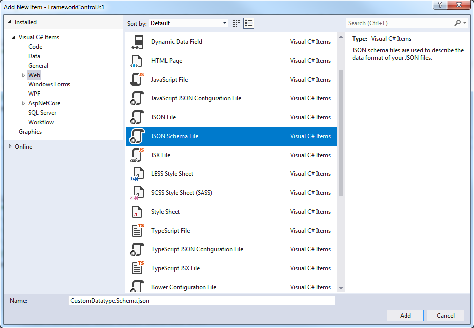 Creating a custom data type 2: