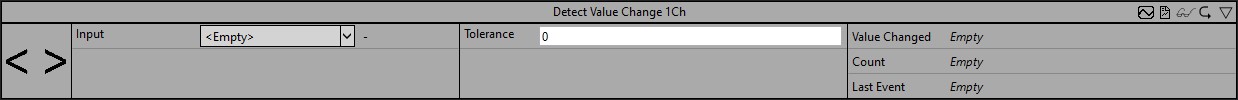 Detect Value Change 1Ch 1: