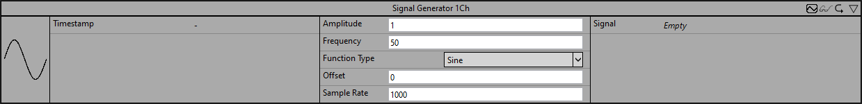 Signal Generator 1Ch 1: