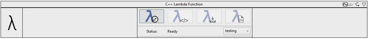 Lambda Template 1: