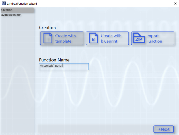 Lambda Template 2: