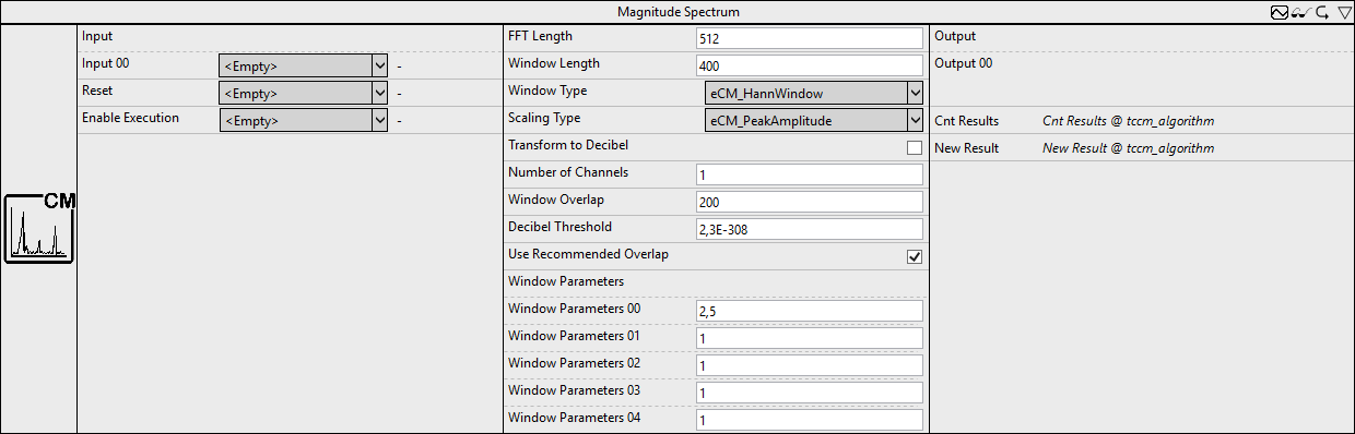 Magnitude Spectrum 1: