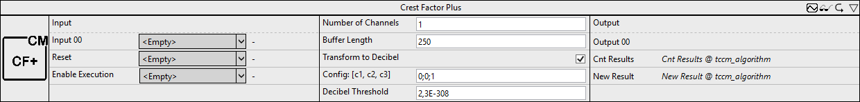 Crest Factor Plus 1: