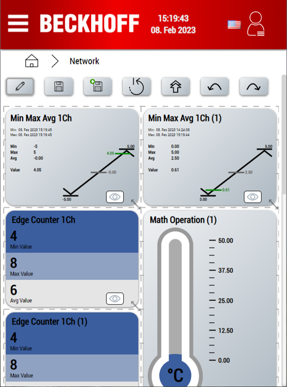 Customizing layouts with the Interactive function 7: