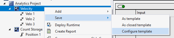 Scope configuration in the network template 2: