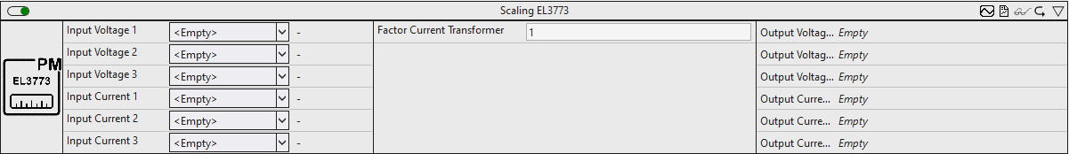 Scaling EL3773 1: