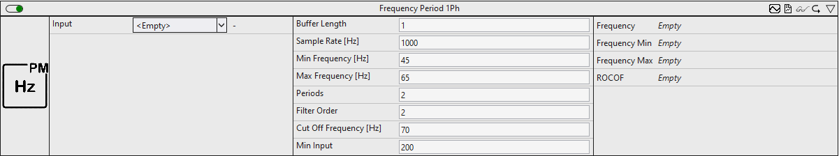 Frequency Period 1Ph 1: