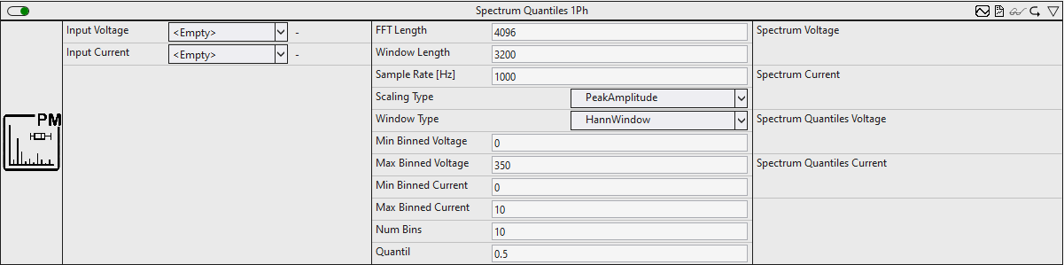 Spectrum Quantiles 1Ph 1: