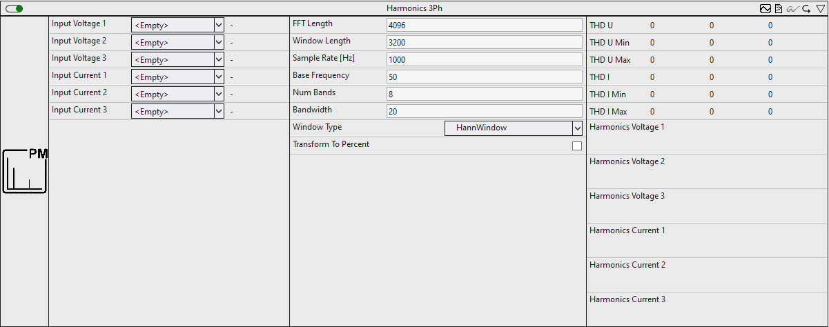 Harmonics 3Ph 1: