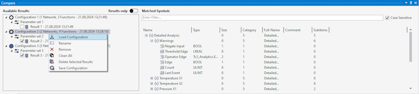 Loading and saving project configurations 1: