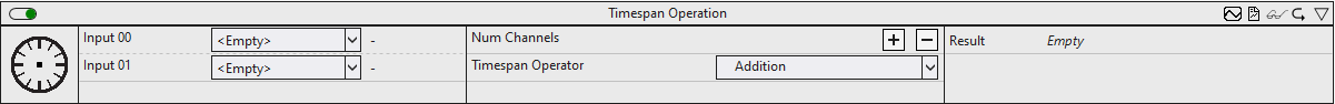 Timespan operation 1: