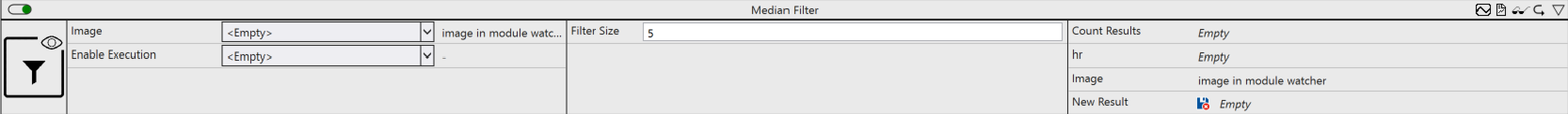 Median filter 1: