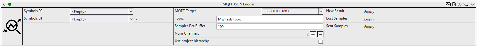 MQTT JSON logger 1: