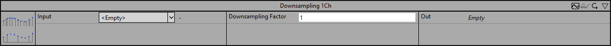 Downsampling 1Ch 1: