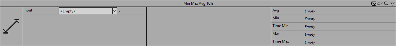 Min Max Avg 1Ch 1: