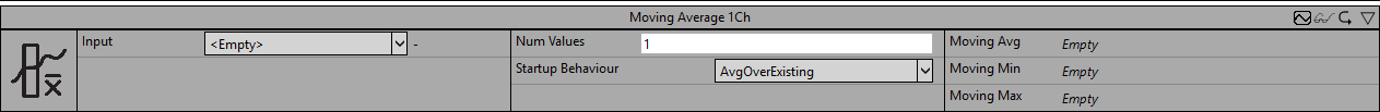 Moving Average 1Ch 1: