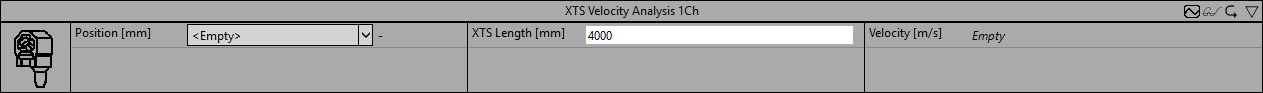 XTS Velocity Analysis 1Ch 1: