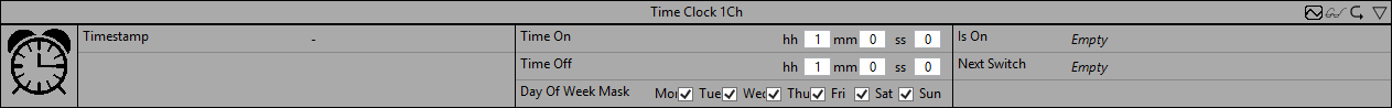 Time Clock 1Ch 1: