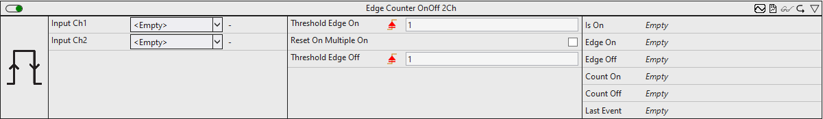 Edge Counter On Off 2Ch 1: