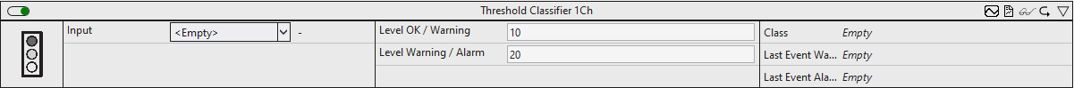 Threshold Classifier 1Ch 1: