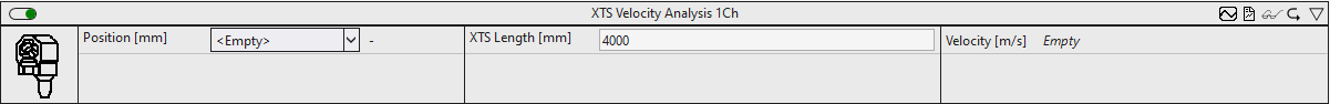XTS Velocity Analysis 1Ch 1: