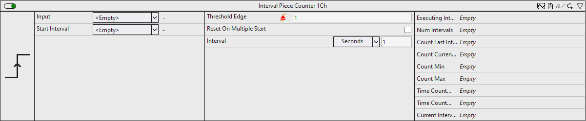 Interval Piece Counter 1Ch 1: