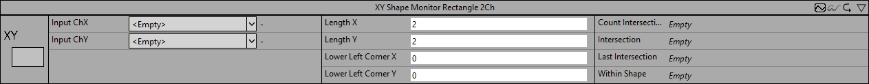 XY Shape Monitor Rectangle 2Ch 1: